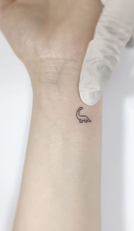 Cat Tattoos, Tattoo Inspiration, Playground Tattoo, Dinosaur Tattoos, Shape Tattoo, Meaningful Tattoos For Women, Inspiration Tattoos, Small Meaningful Tattoos, Small Girl Tattoos