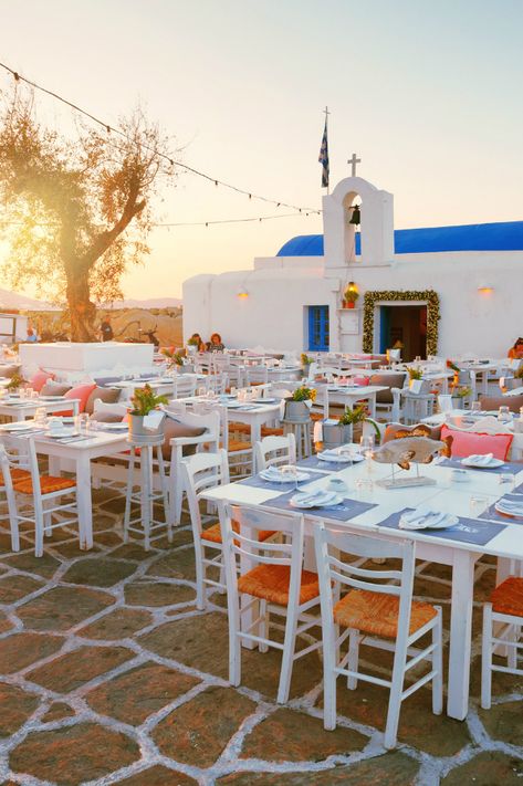 Paros...A Cycladic dream in the middle of the Aegean! #DiscoverGreece #Greece #travel #Cyclades #europetravel #greecetravel #traveldestinations #bestplacestotravel #TravelInspiration Naoussa Paros, Paros Island, Paros Greece, City Island, Alfresco Dining, Cyclades Islands, Greece Islands, Secluded Beach, Famous Places