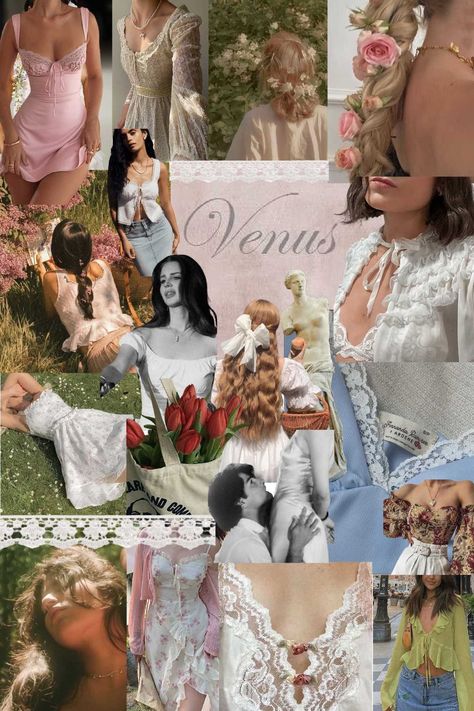 Virgo Venus Outfits Aesthetic, Venus In Taurus Style Aesthetic, Pisces Venus Fashion, Taurus In Venus Style, Taurus Venus Style Outfits, Taurus Clothing Style, Taurus Outfits Ideas, Venus Taurus Style, Venus Libra Style