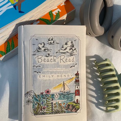 #beachread #bookstagram #books #annotating #booktok #emilyhenry #bookworm Books Taylor Swift, Did Drawing, Emily Henry Books, Cover Drawing, Emily Henry, Book Safe, Beach Read, Book Annotation, Summer Books