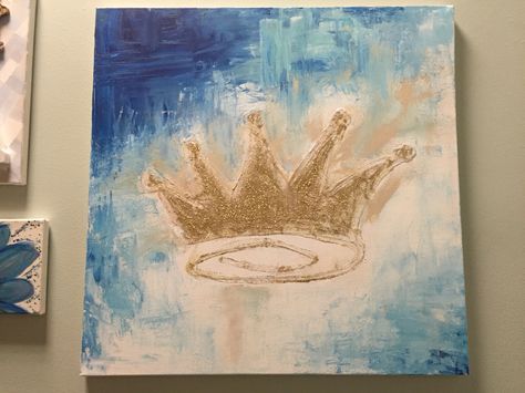 Acrylic Painting Images, Crown Painting, Diy Tree, Painting Canvases, Acrylic Painting For Beginners, Graffiti Wall Art, Impasto Painting, Painting Diy, Butterfly Painting