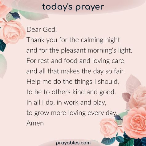 Prayer For Women, Prayer Poems, Joshua 1, Prayer For Today, Morning Prayer, Morning Prayers, Daily Prayer, Morning Light, Dear God