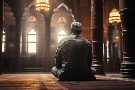 Muslim man praying adult contemplation. AI generated Image by rawpixel. | free image by rawpixel.com / Thanakrit Muslims Praying, Muslim Man Praying, Pray Muslim, Muslim Praying, Man Praying, Muslim Man, Muslim Pray, Islamic Wallpaper Hd, Muslim Men