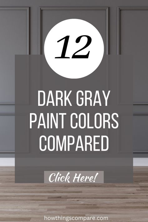 Cool Tone Grey Paint Colors, Gray Tone Paint Colors, Best Gray Paint Colors Behr, Best Behr Grey Paint Colors, Best Dark Grey Paint Color Sherwin Williams, Light Gray Walls With Dark Gray Doors, Dark Trim Light Walls Grey Gray Paint, Dark Gray Wall Paint Colors, Dark Painted Walls Bedroom