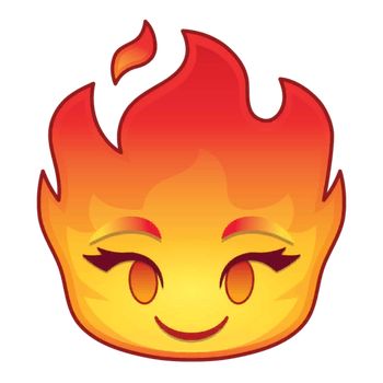 Ember | Disney Emoji Blitz Wiki | Fandom Croquis, Elaine Elements, Elemental Ember, Stained Glass Tattoo, Christian Drawings, Disney Stained Glass, Surreal Tattoo, Disney Emoji Blitz, Disney Emoji