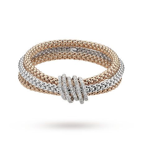 FOPE 18ct Three Colour Solo Mialuce Flex’It 0.43ct Diamond Bracelet Tiffany Diamond Bracelet, Diamond Bracelets Women, Classy Bracelets, Chunky Bangles, Buy Earrings Online, Diamond Bracelet Design, Luxury Bracelet, Gems Bracelet, Buy Earrings