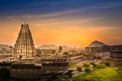 10 Beautiful South Indian Temples that every Hindu should visit Ruins, Virupaksha Temple Hampi, Vijayanagara Empire, Virupaksha Temple, Ramanathaswamy Temple, Venkateswara Temple, Hampi India, Free Photoshop Text, New Seven Wonders