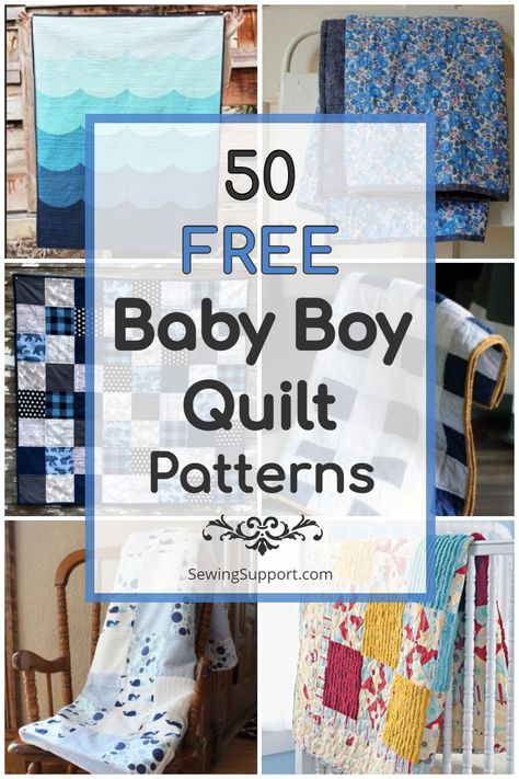 Free Baby Boy Quilt Patterns Boy Baby Blanket Quilt, Baby Quilt For Boys, Toddler Quilts Boy, Baby Boy Quilts Patterns Free, Boy Baby Quilt Patterns, Little Boy Quilts Ideas, Baby Quilt Ideas Boy, Quilts For Baby Boys, Simple Baby Quilt Patterns Free