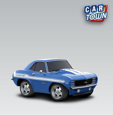 2fast 2furious, Chevrolet Camaro 1969, Car Town, Low Poly Car, Camaro 1969, 2fast And 2furious, Moto Car, Car Prints, Cars Characters