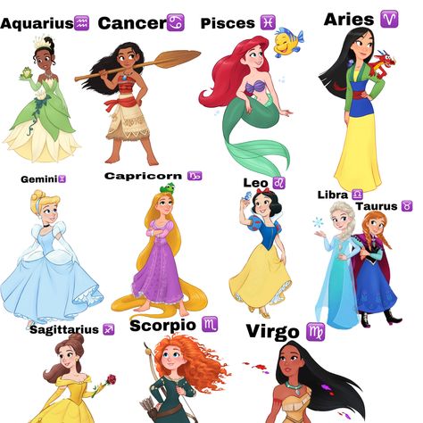 Disney Princesses, Princess Artwork, Disney Princess Artwork, Princess Pictures, Zodiac Stuff, Disney Princess Pictures, Aircraft Design, Princesas Disney, Star Signs