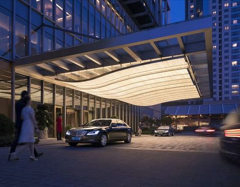 Photos & Videos | Jing An Shangri-La West Shanghai: Hotel Canopy, Hotel Facade, Canopy Architecture, Hotel Exterior, Canopy Bedroom, Building Entrance, Backyard Canopy, Wedding Canopy, Entrance Gates Design