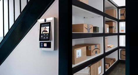 Package Locker or Package Room: Which is Right for Your Building? Mail Room Design, Apartment Mailboxes, Residential Lobby, Large Storage Containers, Mail Room, Locker Designs, Apartment Needs, Building Costs, Delivery Room