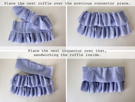 sewing patterns for baby girls Girls Skirt Tutorial, Ruffle Skirt Tutorial, Pola Rok, Sewing Clothes Women, Skirt Tutorial, Baby Skirt, Diy Skirt, Sewing Patterns Girls, Trendy Sewing