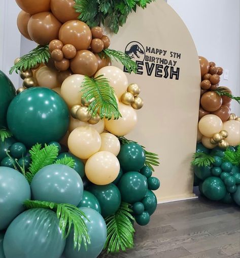 Dino Birthday Party Backdrop, Dino Theme Decorations, Jurassic Park Balloon Decor, Dinasour Decorations, Jurassic Park Party Balloons, Dino Party Balloons, Dino Balloon Decorations, Jurassic Park Balloon Garland, Dinasour Party Theme