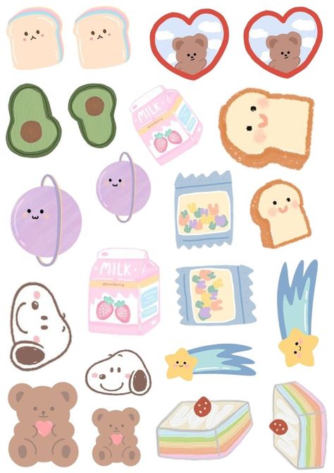 Aesthetic sticker pack template Korean printable | Aesthetic stickers, Scrapbook stickers printable, Cute stickers Aesthetic Cute Stickers Printable, Cute Sticker Template, Cute Aesthetic Stickers Printable Korean, Aesthetic Stickers Korean, Aesthetic Sticker Template, Stickers Template Printable, Sticker Packs Printable, Things To Draw On Note It, Stickers For Notes Aesthetic