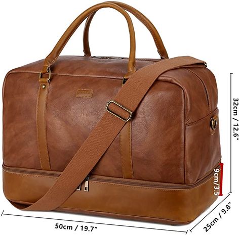 Leather Briefcase Men Business, Leather Overnight Bag, Bag With Shoe Compartment, Ankara Bags, Leather Toiletry Bag, Leather Duffel Bag, Leather Briefcase Men, Leather Duffel, Leather Weekender