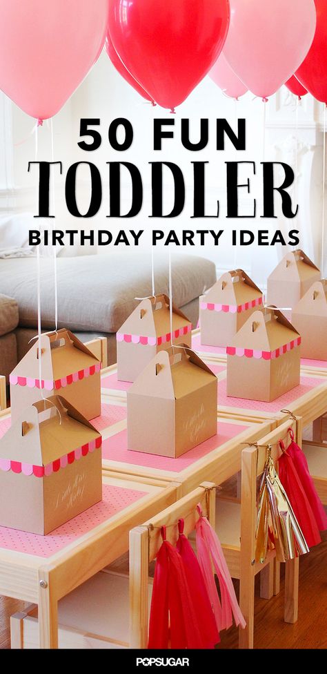 MUST-PIN! 50 Fun Toddler Birthday Party Ideas! All the best party ideas in one place! DON'T SCROLL PAST WITHOUT PINNING! Toddler Birthday Party Ideas, Toddler Birthday Party, Toddler Parties, Festa Party, Toddler Birthday, 3rd Birthday Parties, 2nd Birthday Parties, Birthday Fun, Girls Birthday Party