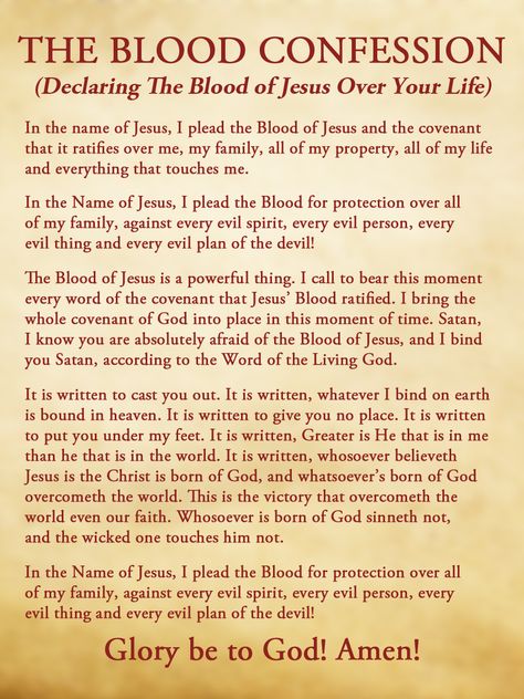 Our covenant with God provides protection through the blood of Jesus. Plead the blood of Jesus over your life. Warfare Scriptures, Prayer For My Family, Prayer For My Children, Deliverance Prayers, Blood Of Jesus, Fast And Pray, Spiritual Warfare Prayers, Christian Affirmations, Morning Prayer Quotes