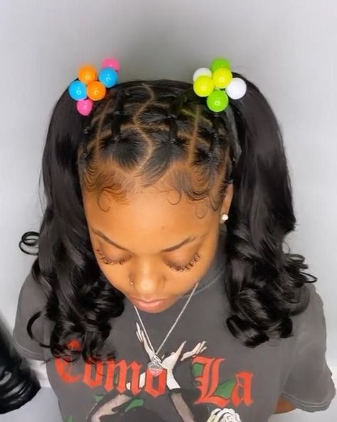 @𝐉𝐚𝐧𝐞𝐥𝐥𝐞𝐭𝐡𝐚𝐛𝐫𝐚𝐭 [Video] | Birthday hairstyles, Toddler hairstyles girl, Black kids braids hairstyles Rubber Band Hairstyles 2 Ponytails, Kids Easter Hairstyles Black, Cute Hairstyles For 11-12, Cute Hairstyles For Black Kids Natural, Ponytails For Black Hair Kids, Packing Gel Hairstyle For Kids, Kids Birthday Hairstyles Black, Hairstyles For Lil Black Girls Kids, Lil Girls Hairstyles Black