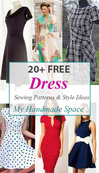 Diy Sy, Dress Sewing Patterns Free, Patterns Dress, Free Dress, Dress Patterns Free, Couture Mode, Free Dresses, 20's Dress, Sewing Projects For Beginners