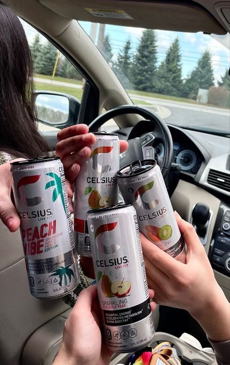 Celcius Flavors, Celcius Aesthetic, Celsius Drink Aesthetic, Celsius Aesthetic, Celsius Drink, Celsius Energy Drink, Healthy Lemonade, Healthy Energy Drinks, Fuji Apple