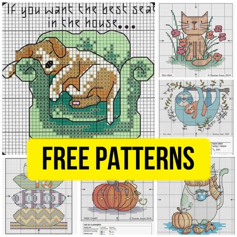 Free Small Cross Stitch Patterns with Animals for Beginners Beginner Cross Stitch Patterns Free, Cross Stitch Patterns Free Easy, Small Cross Stitch Patterns, Stitch Pokemon, Christmas Cross Stitch Patterns Free, Counted Cross Stitch Patterns Free, Holiday Cross Stitch Patterns, Pokemon Pattern, Free Cross Stitch Charts