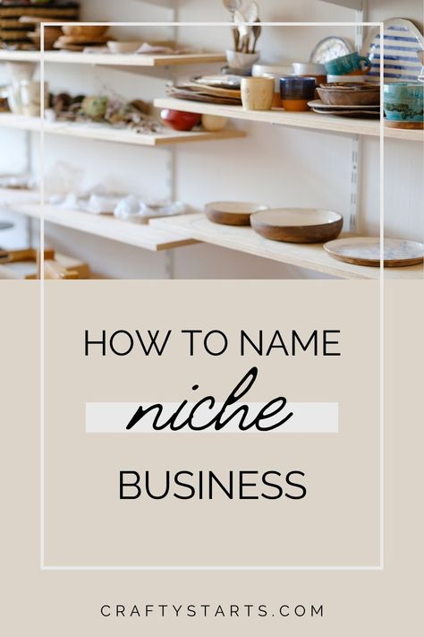 Naming a niche business is one of the most important steps in starting a successful creative project. Here are six tips to help you find an excellent name for your new business! How To Come Up With Business Name, How To Create Business Name, Picking A Business Name, How To Choose A Name For Your Business, Choosing A Business Name, How To Pick A Business Name, How To Choose A Business Name, How To Name A Business, Virtual Assistant Business Names Ideas