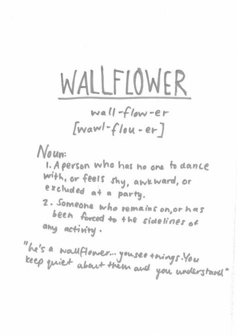 the perks of being a walflower Film Quotes, Perks Of Being A Wallflower Quotes, Wallflower Quotes, The Perks Of Being A Wallflower, The Perks Of Being, Perks Of Being A Wallflower, Aesthetic Words, What’s Going On, Pretty Words