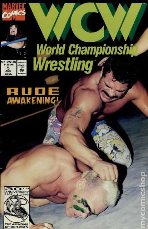 WCW World Championship Wrestling (1992) 5 Professional Wrestling, Sting Wcw, World Championship Wrestling, Comic Book Collection, Wrestling Superstars, Marvel Comic Books, Amazing Spider, Comic Covers, Pro Wrestling
