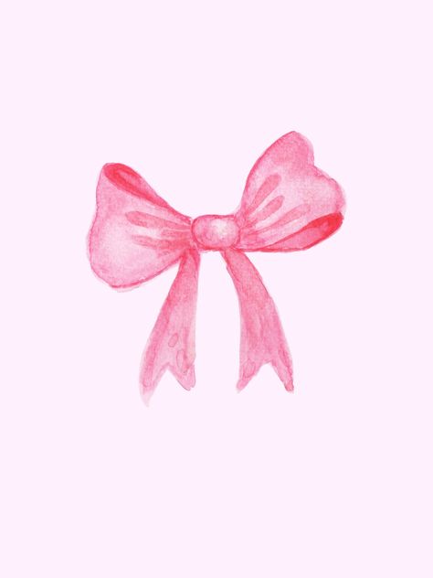 Pink Bow Print perfect for dorms, bedrooms, and living spaces! Pink Asthetics Wallpaper, Pink Wallpaper Ipad, Bow Wallpaper, Pink Wallpaper Girly, Pink Wallpaper Backgrounds, Gradient Print, Pink Images, Iphone Wallpaper Fall, Bow Print