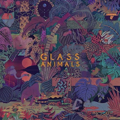 Life Itself Glass Animals, Artistic Album Covers, Glass Animals Album Cover, Glass Animals Wallpaper, Glass Animals Aesthetic, Glass Animals Poster, Glass Animals Band, Cool Album Covers, Bedroom Wall Collage