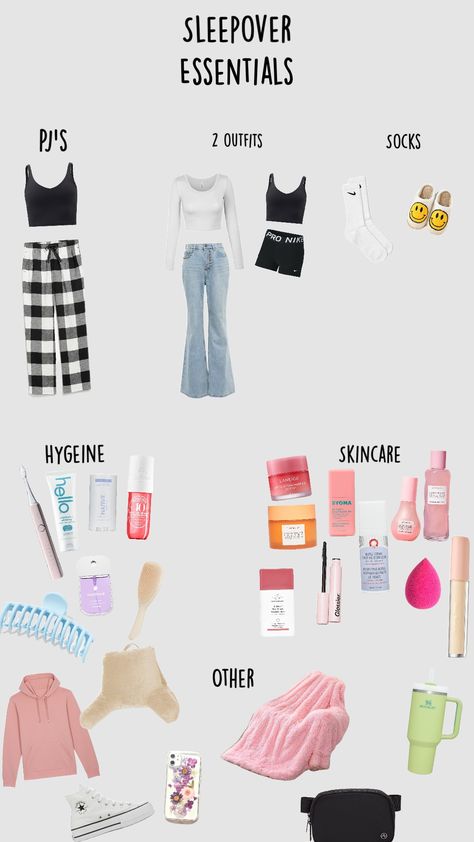 #sleepover #packing #fun I love sleepovers! 🫶🏼🫶🏼🫶🏼 Sleep Over Packing List, Sleepover Essentials Packing Lists, Sleepover Packing List Teen Girl, Sleepover Necessities, Packing For Sleepover, Things To Pack For A Sleepover, What To Pack For A Sleepover, Packing For A Sleepover, Sleepover Packing