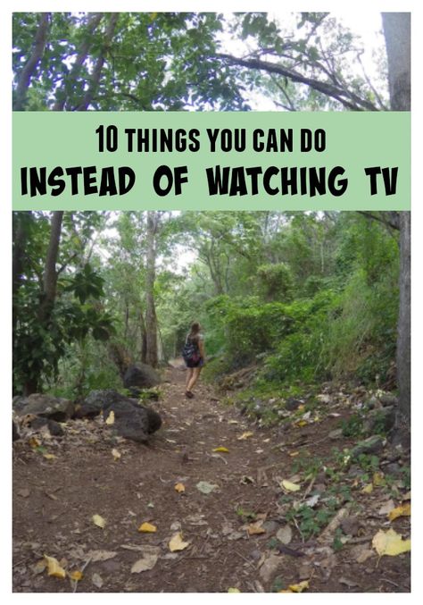 Instead Of Watching Tv, Self Care Guide, Get Off The Couch, No Tv, Tv Screen, During The Day, Self Discipline, Watching Tv, Screen Time