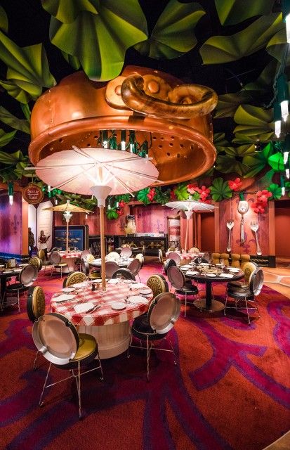 You can dine inside the restaurant that Remy opens in Pixar's Ratatouille! Disneyland Paris, Bedroom, Paris, Essen, Bedroom Ideas, Disneyland, Disney Tourist Blog, Diy Hack, Fair Grounds