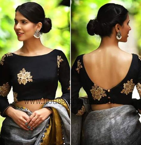 11 Trending Blouse Designs In 2019 That Will Impress You Saree Jacket Designs, Indian Blouse Designs, Sleeveless Blouse Designs, Blouse Lehenga, Boat Neck Blouse Design, Sari Design, Boat Neck Blouse, Fashionable Saree Blouse Designs, Backless Blouse Designs