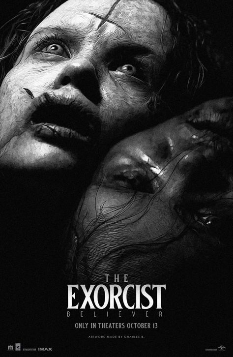 The Exorcist: Believer (2023) Exorcist Believer, Exorcist Movie, Poster Horror, The Exorcist 1973, Movie To Watch, New Photos Hd, Watch Movie, The Exorcist, Universal Pictures