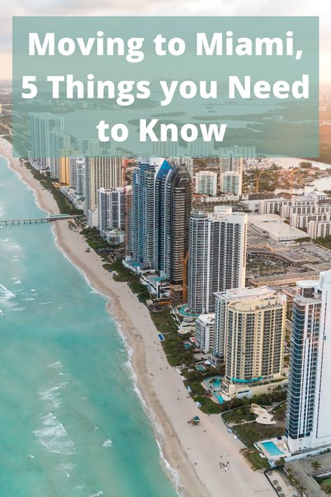 Moving to Miami, 5 Thing You Need to Know Kerb Appeal, Public Transport, Moving To Miami, Miami Houses, Miami Real Estate, Coastal Towns, New Things, 5 Things, Things To Know