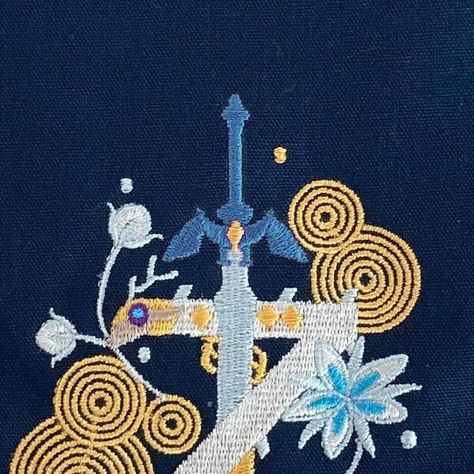 eori-namo on Instagram: "파우치 #thelegendofzelda #tearsofthekingdom" Couture, Legend Of Zelda Embroidery, Zelda Embroidery, Diy Hand Embroidery, Clothing Embroidery, Clothing Diy, Pin Ideas, Zelda Art, Cute Embroidery