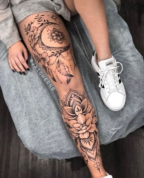 Don’t know who this is but dang | Leg tattoos women, Thigh tattoos women, Hip thigh tattoos Tattoo Inspiration, Back Of Leg Tattoos, Shin Tattoo, Full Leg Tattoos, Hip Thigh Tattoos, Girl Arm Tattoos, Tattoo Hals, Hip Tattoos Women, Inspiration Tattoos