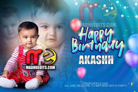 Happy Birthday Flex Banner, Birthday Flex Design, Birthday Flex Banner, Birthday Album Design, Flex Banner Design, Album Designs, Flex Banner, Birthday Banner Template, Flex Design