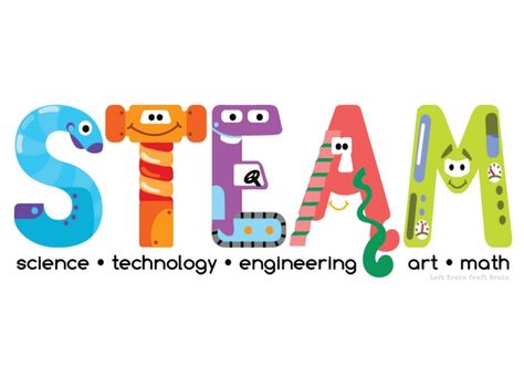 Steam Logo, Steam School, Steam Teacher, Steam Classroom, Steam Lessons, Project Mc2, Elementary Stem Activities, Steam Art, Art Math