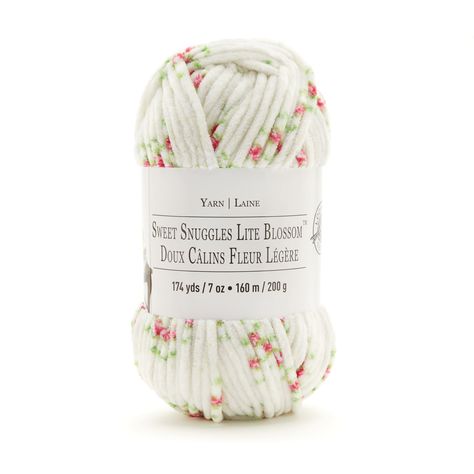 Sweet Snuggles Lite Blossom™ Yarn by Loops & Threads Knitting Tutorials, Amigurumi Patterns, Sweet Snuggles Yarn Patterns, Crochet Blanket Designs, Easy Crochet Blanket, Crochet Design Pattern, Knitting Gauge, Cozy Throw Blanket, Diy Crochet Projects