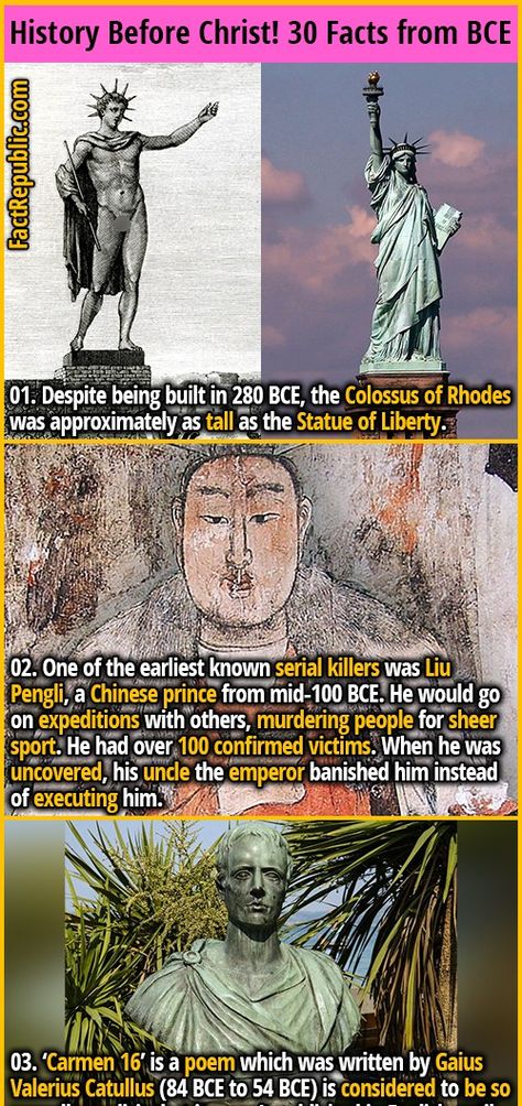 Colossus Of Rhodes, Creepy History, Usa History, Fact Republic, Thank You Images, Unique Facts, Scary Facts, Amazing Science Facts, History Facts Interesting