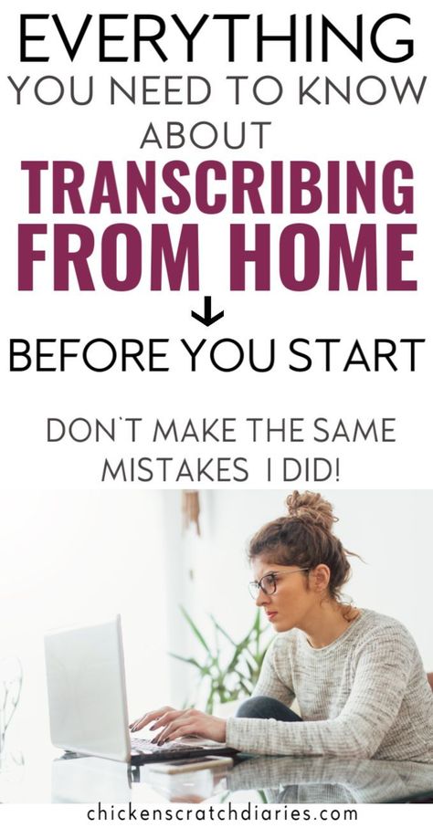 Thinking about transcribing from home as a new work at home career?  Here's what you need to know about transcription training - BEFORE you start. #TranscribingTips #WorkAtHomeIdeas Transcription Jobs From Home, Transcription Jobs For Beginners, Typing Jobs From Home, Amazon Work From Home, Unique Jobs, Typing Jobs, Online Jobs From Home, Data Entry Jobs, Money Making Jobs