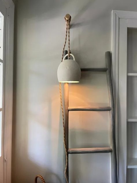 Contemporary | Wescover Plug In Lamp, Wabi Sabi Lamp, Laundry Room Lighting, Ceramic Pendant Light, Plug In Pendant Light, Ceramic Bell, Diy Ceiling, Cary Nc, Lamp Cord