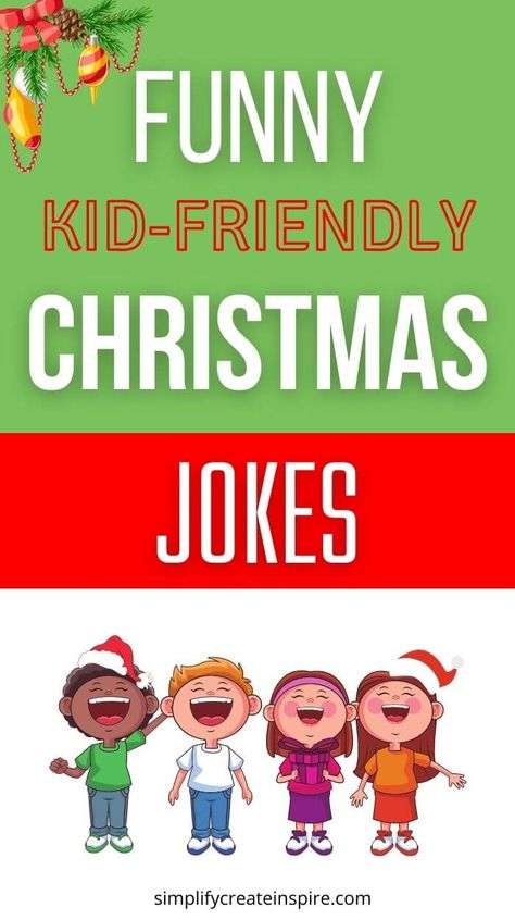 Funny Christmas Jokes and Riddles for Kids that are sure to get the whole family laughing from Christmas knock knock jokes to hilarious Christmas jokes for kids. These are the perfect Christmas cracker jokes plus kid-friendly Christmas riddles to get you guessing and thinking! Make the holiday season extra fun with these silly jokes. Humour, Kid Christmas Jokes Funny, Funny Christmas Quotes For Kids, Christmas Cracker Jokes Funny, December Jokes For Kids, Corny Christmas Jokes, Funny Christmas Jokes For Kids, Kid Christmas Jokes, Santa Jokes For Kids