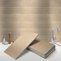 Metallic Wall Tiles, Glass Backsplash Kitchen, Tile Accent Wall, Subway Backsplash, Tile For Kitchen, Stick Tile Backsplash, Stainless Steel Backsplash, Stove Backsplash, Shower Wall Tile