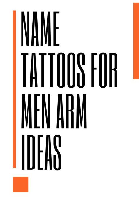 Name tattoos for men arm ideas Logos, Last Name Tattoos, Forearm Name Tattoos, Tattoo Name Fonts, Name Tattoos On Arm, Tattoo Font For Men, Sand Quotes, Name Tattoos On Wrist, Names Tattoos For Men