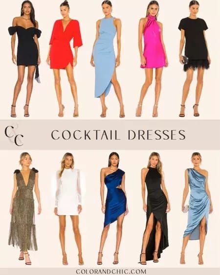 Cocktail dresses I am loving right now! Linking below several different styles including off the shoulder, halter top, puff sleeve and more! #LTKstyletip Cocktail Dress Short Formal, Haute Couture, Couture, Formal Coctel Dress, Cocktail Hour Dress Code, Cocktail Evening Dress, Cocktail Inspo Outfit, Cocktail Dress Party Outfit, Cocktail Dress For 40 Year Old Women