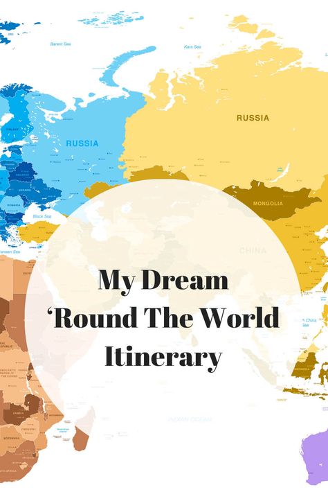 Round The World Trip Itinerary, World Travel Itinerary, Travel Printables, Round The World Trip, Traveling Around The World, Retirement Travel, Italy Itinerary, Long Term Travel, Travel Words